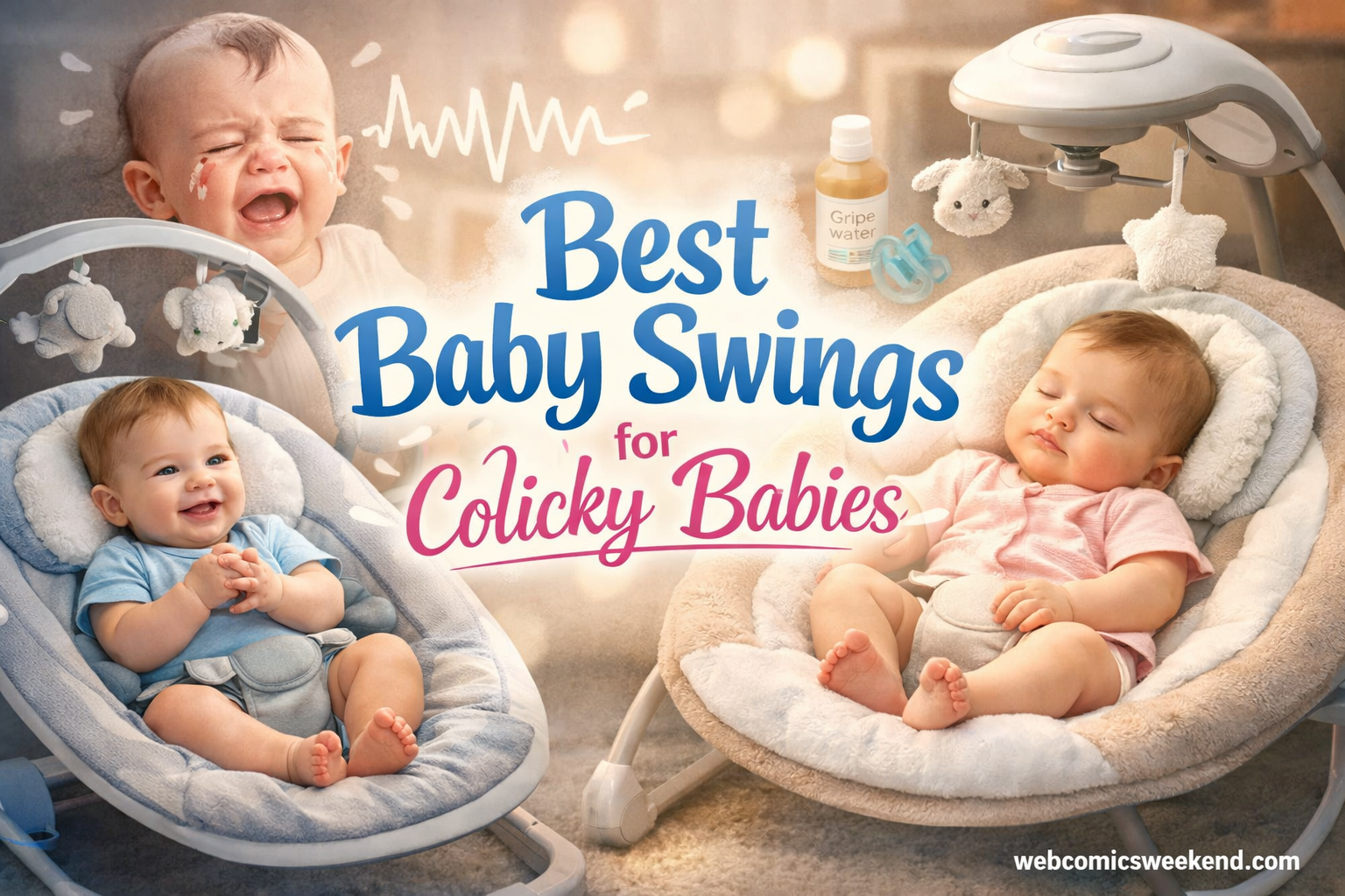 Best Baby Swings for Colicky Babies