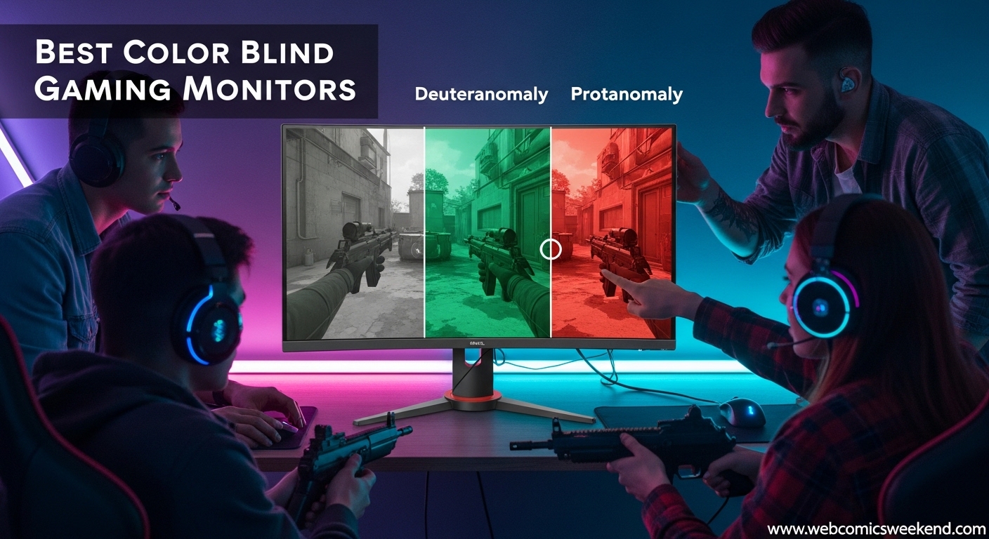 Best Color Blind Gaming Monitors