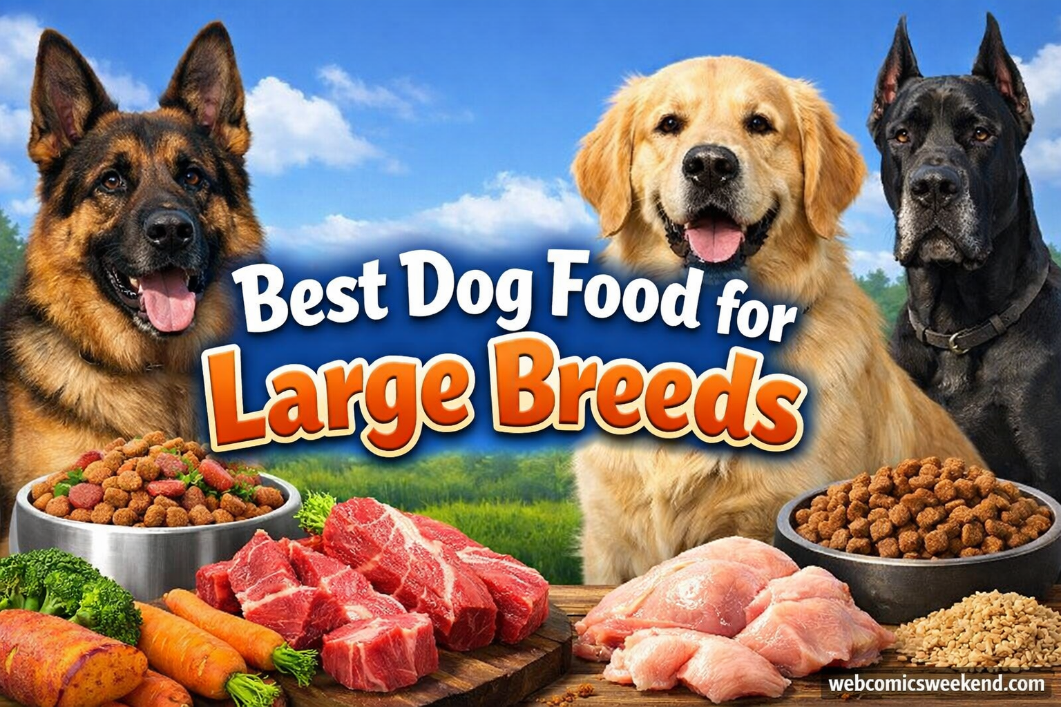 Best Dog Food for Large Breeds