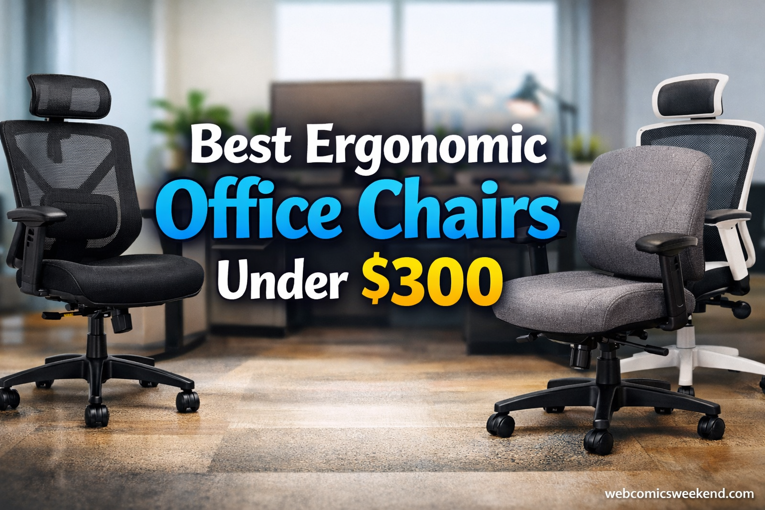 Best Ergonomic Office Chairs Under $300