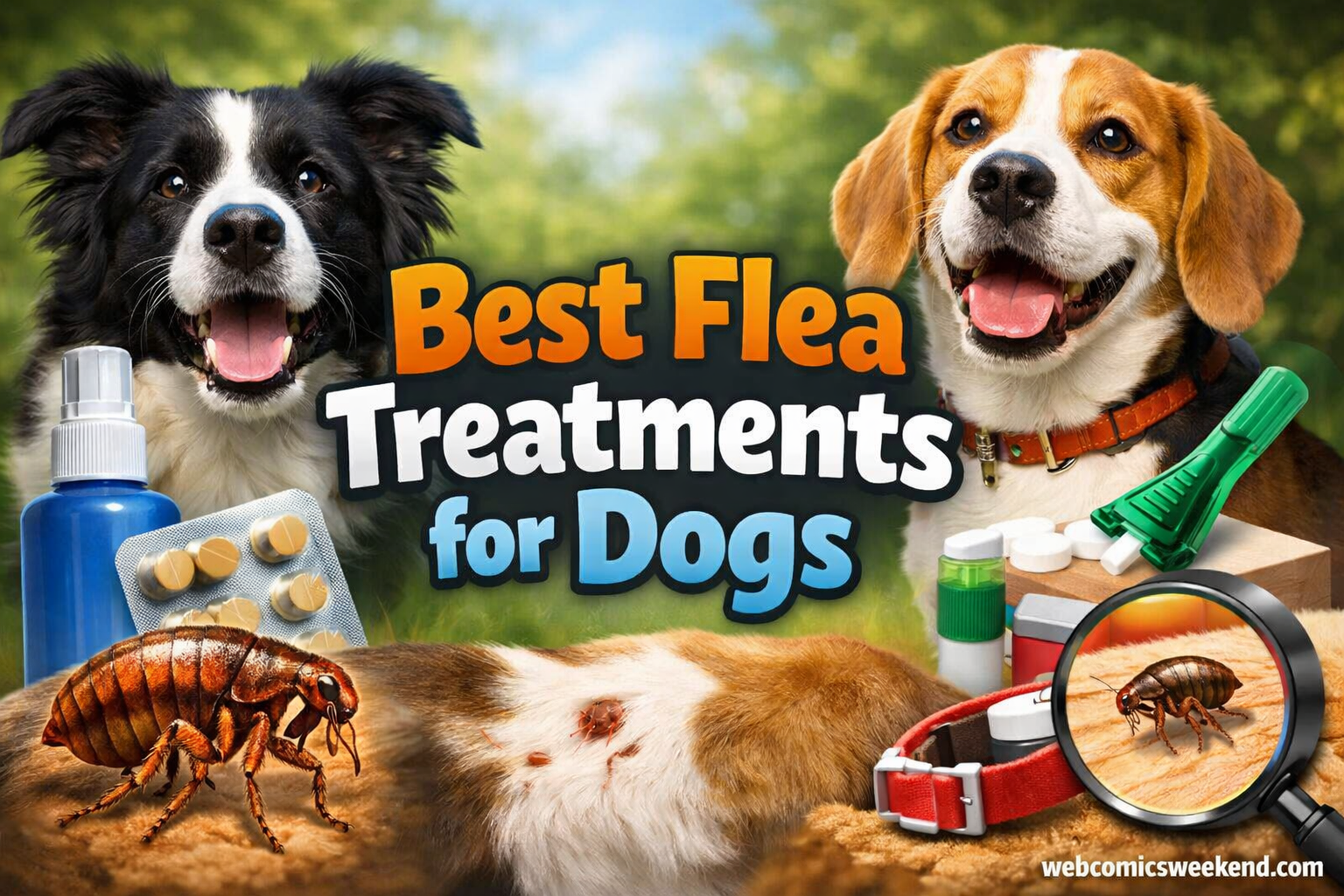 Best Flea Treatments for Dogs
