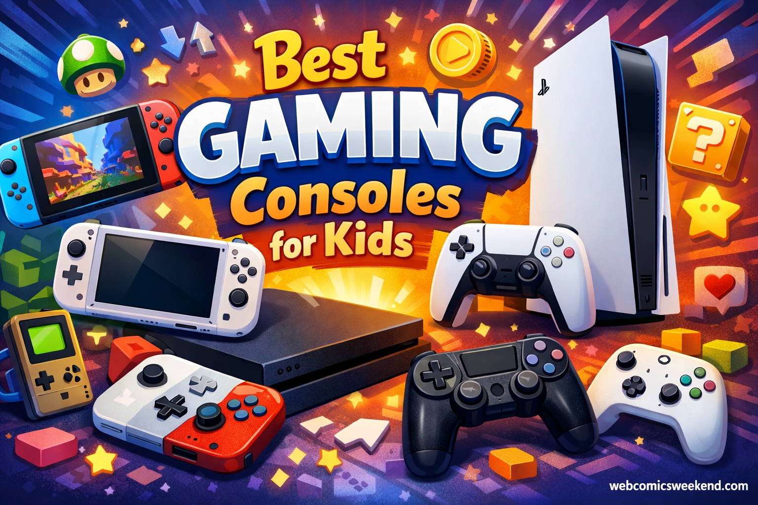 best gaming consoles for kids