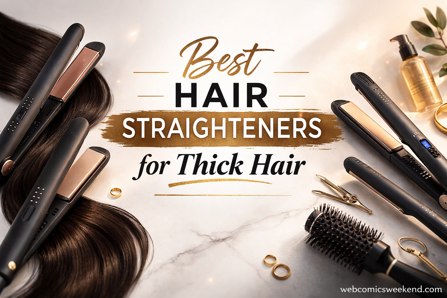 Best Hair Straighteners for Thick Hair