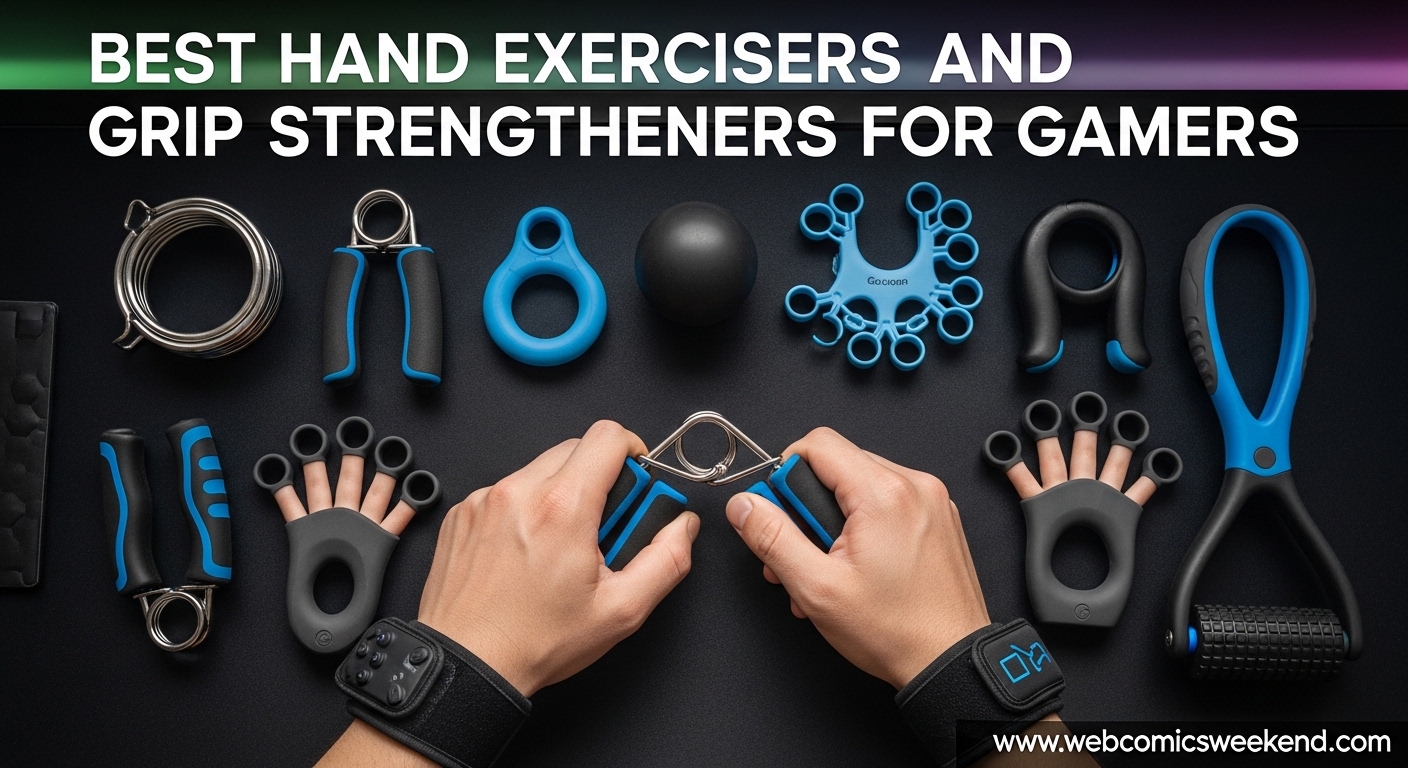 Best Hand Exercisers and Grip Strengtheners for Gamers