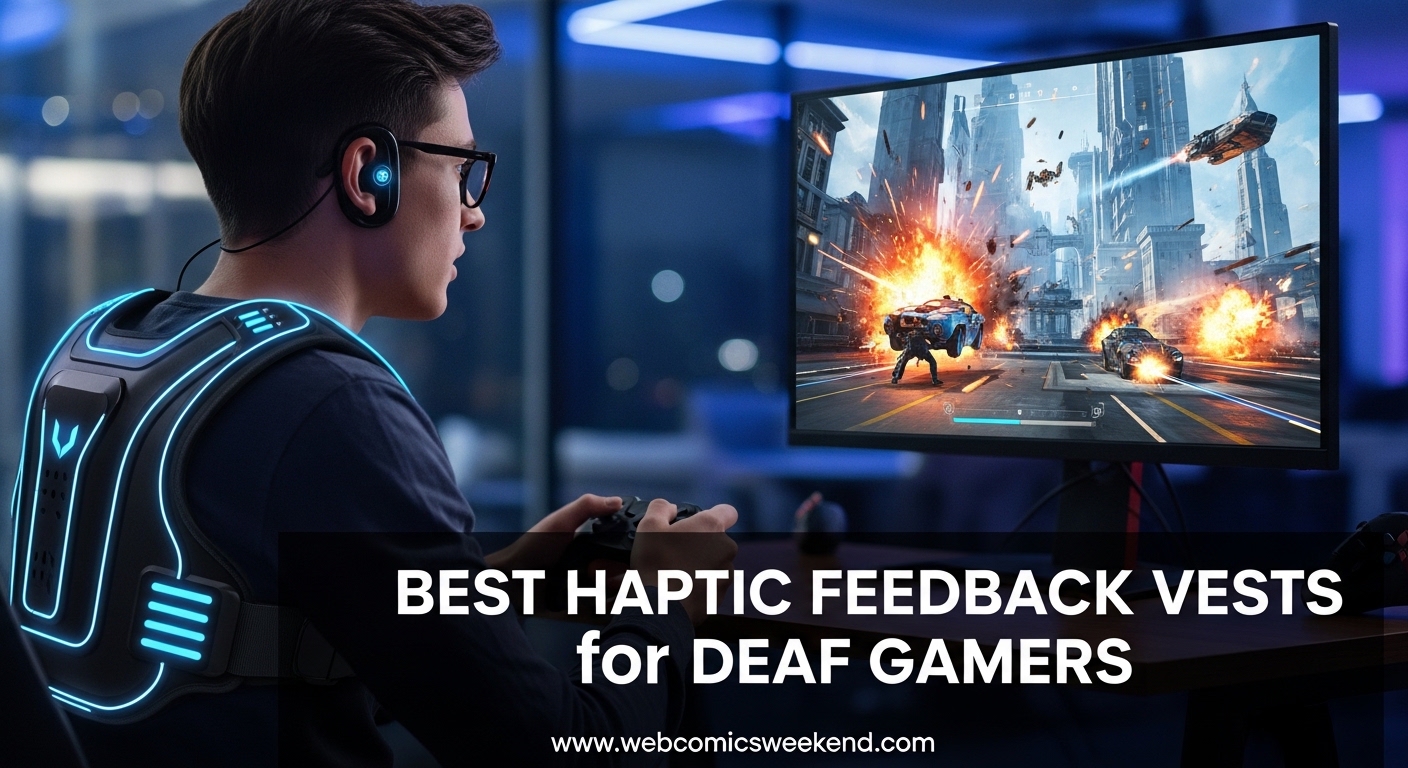 Best Haptic Feedback Vests for Deaf Gamers