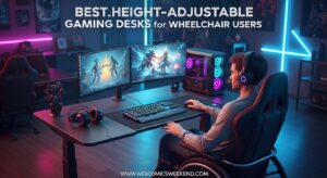 Best Height-Adjustable Gaming Desks for Wheelchair Users