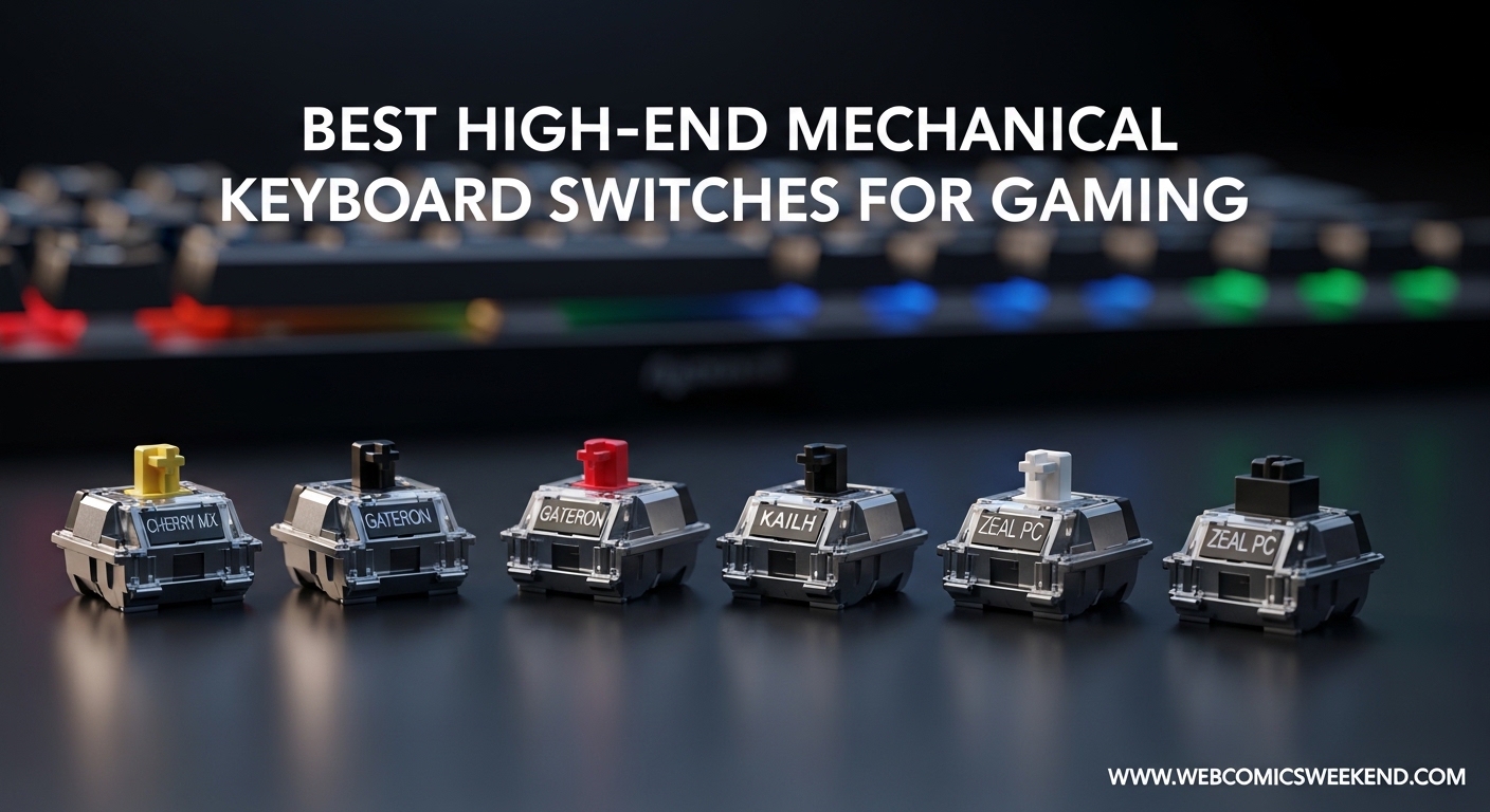 Best High-End Mechanical Keyboard Switches for Gaming