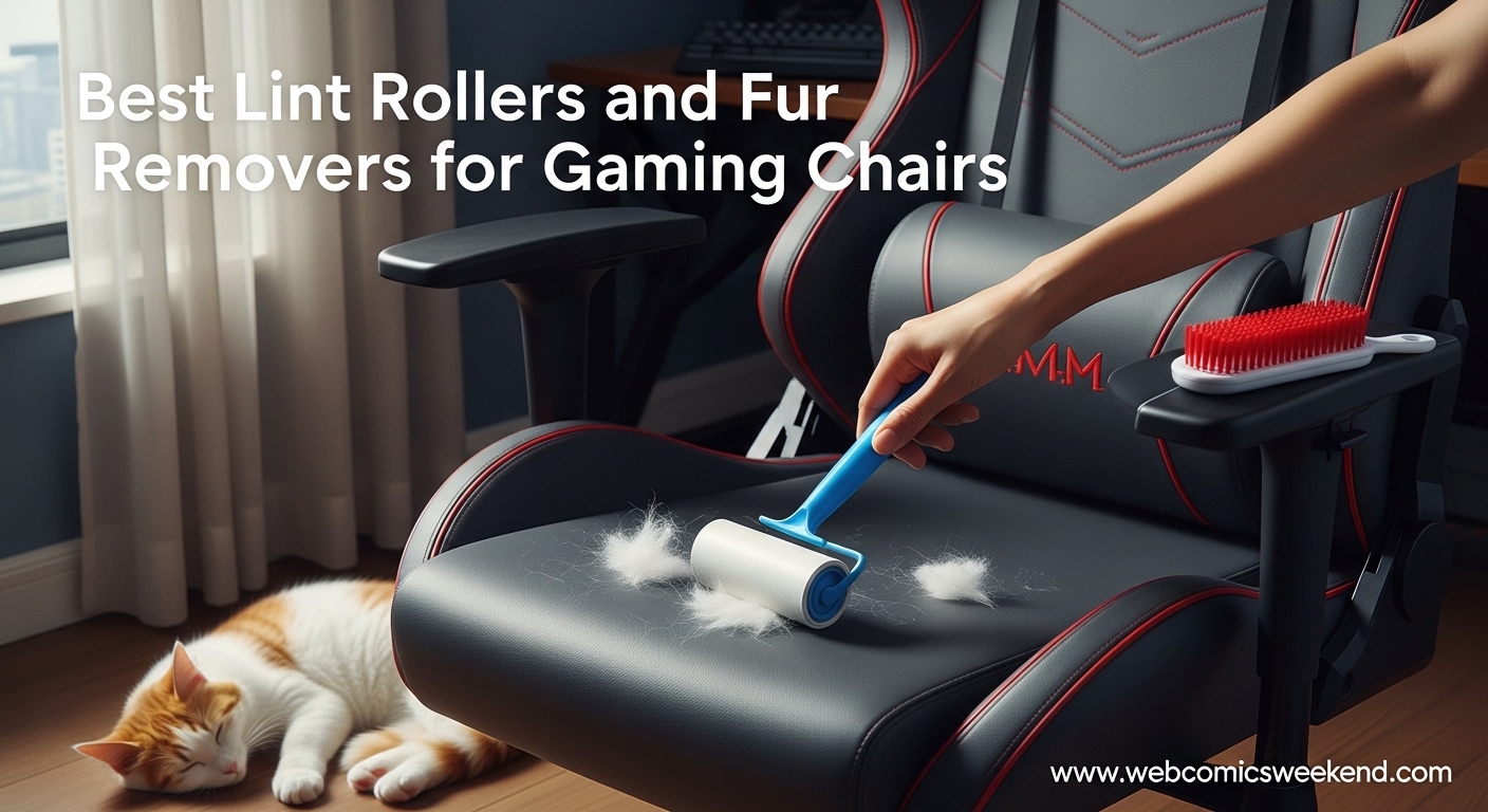 Best Lint Rollers and Fur Removers for Gaming Chairs