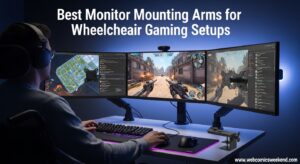 Best Monitor Mounting Arms for Wheelchair Gaming Setups