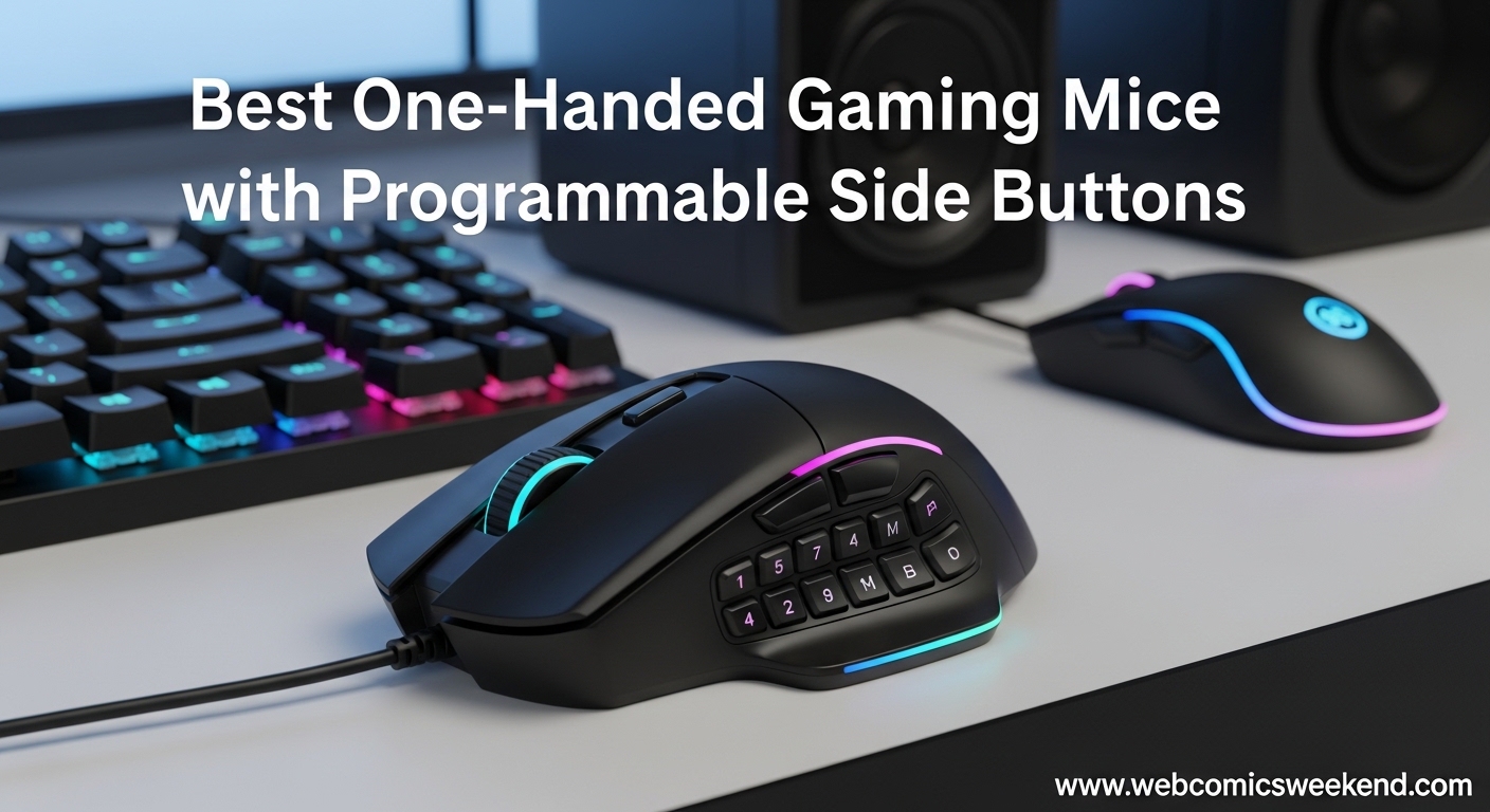 Best One-Handed Gaming Mice with Programmable Side Buttons
