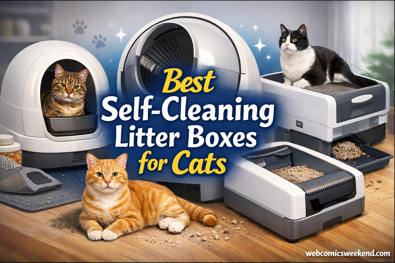 Best Self-Cleaning Litter Boxes for Cats