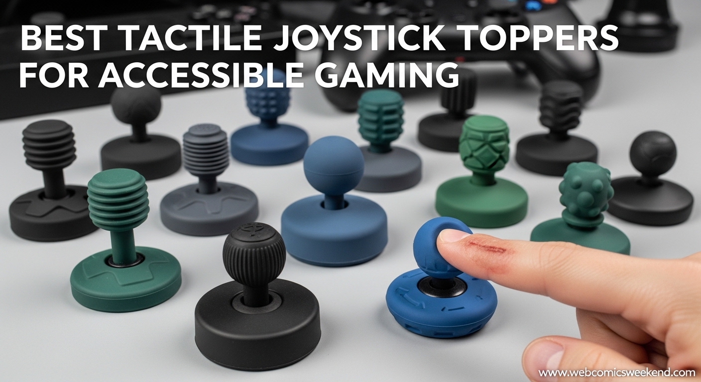 Best Tactile Joystick Toppers for Accessible Gaming