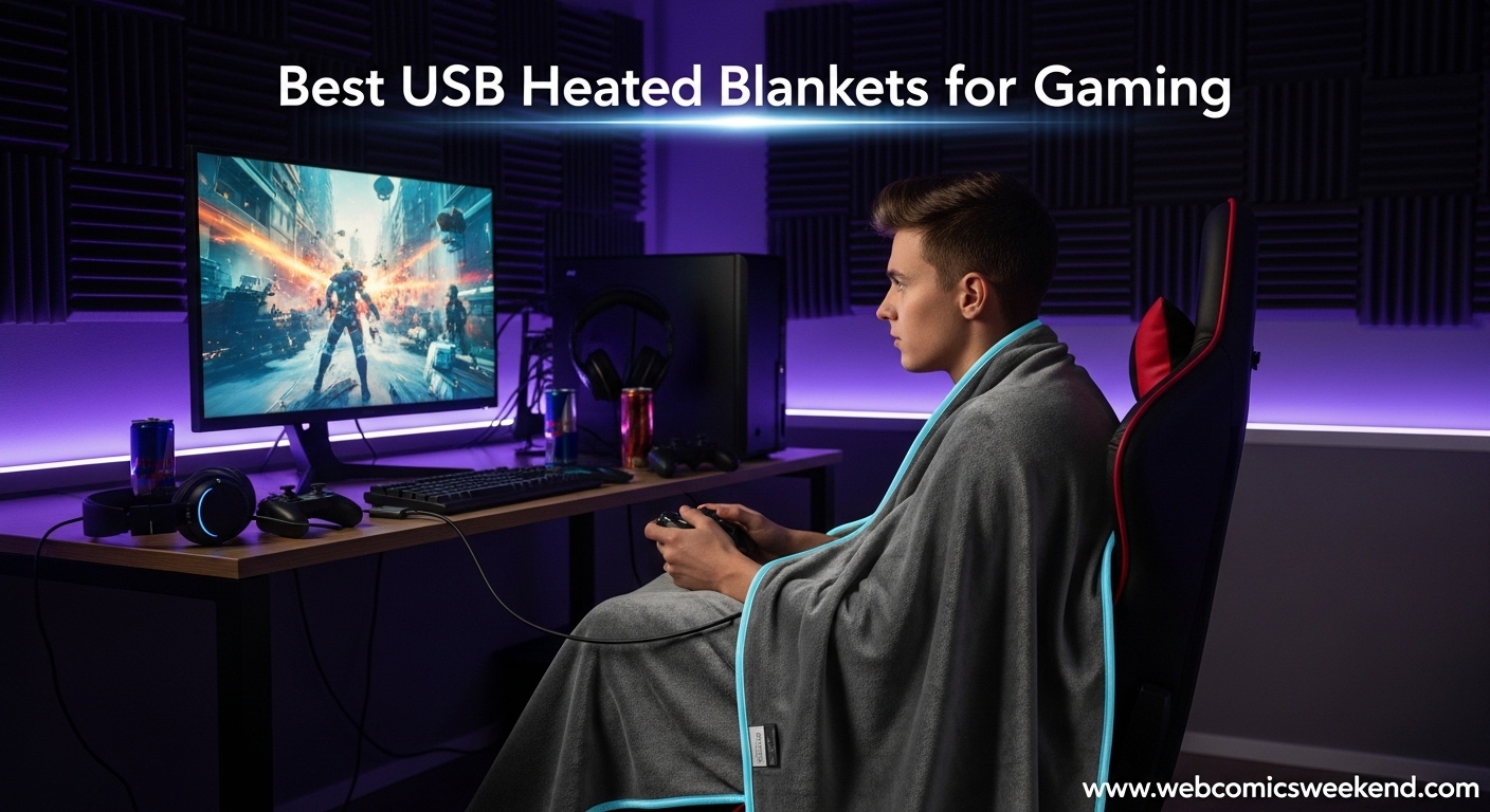 Best USB Heated Blankets for Gaming