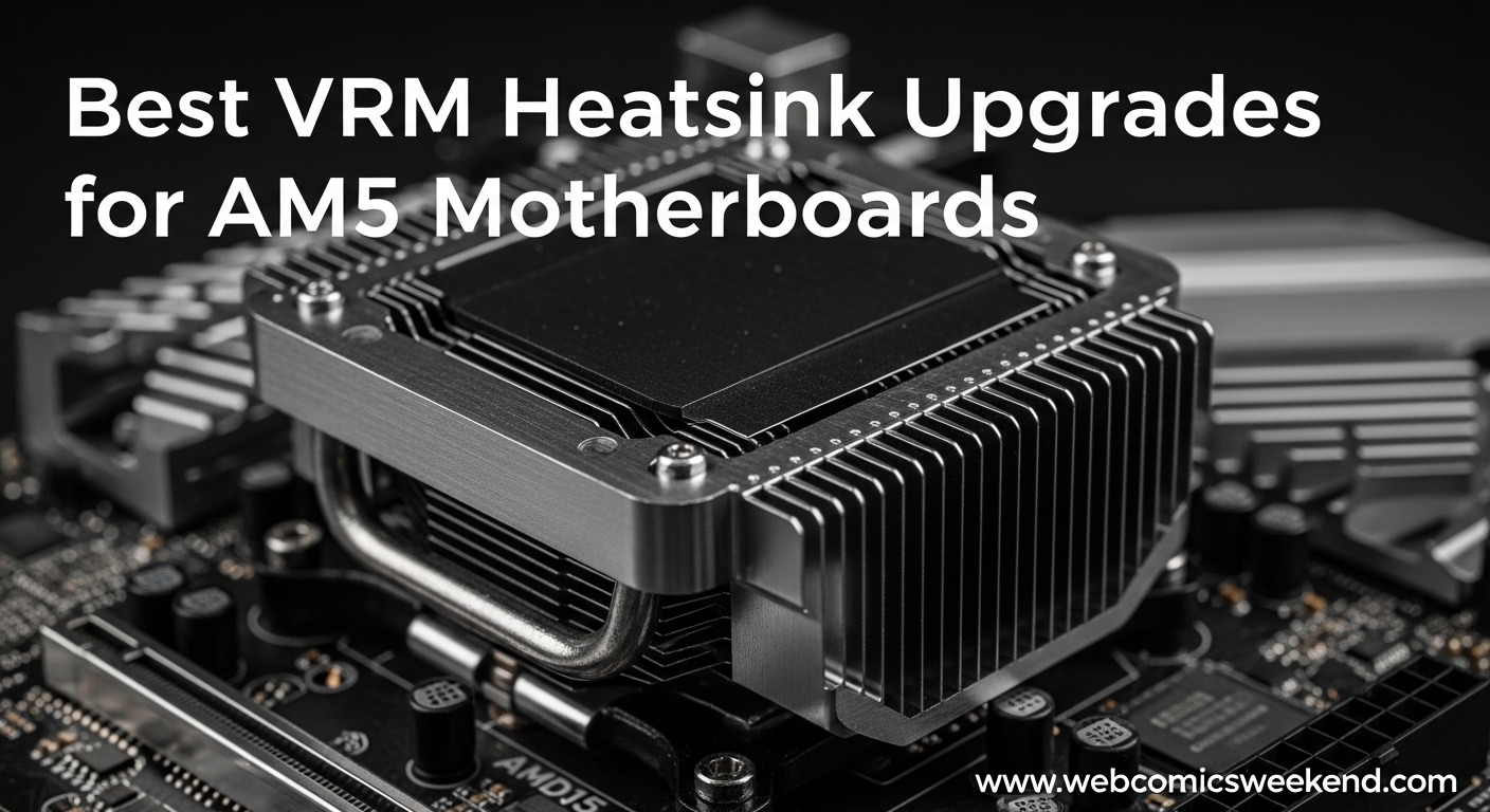 Best VRM Heatsink Upgrades for AM5 Motherboards