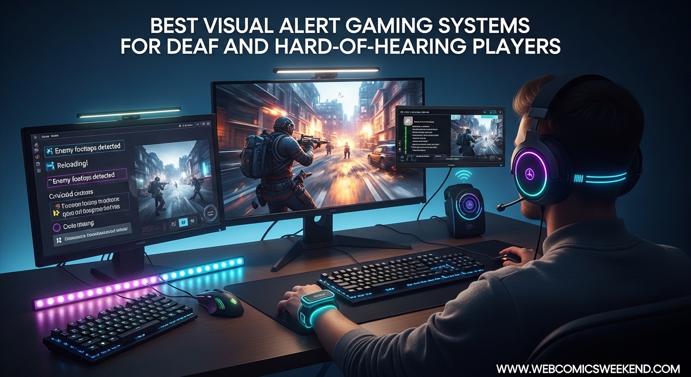 Best Visual Alert Gaming Systems for Deaf and Hard-of-Hearing Players