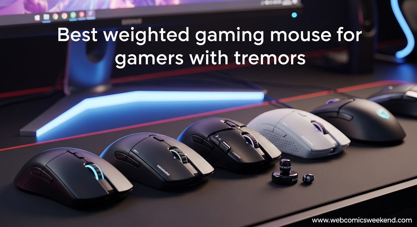 Best weighted gaming mice for gamers with tremors