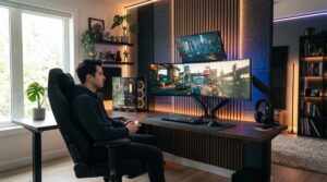 Best luxury gaming room ambient lighting setups