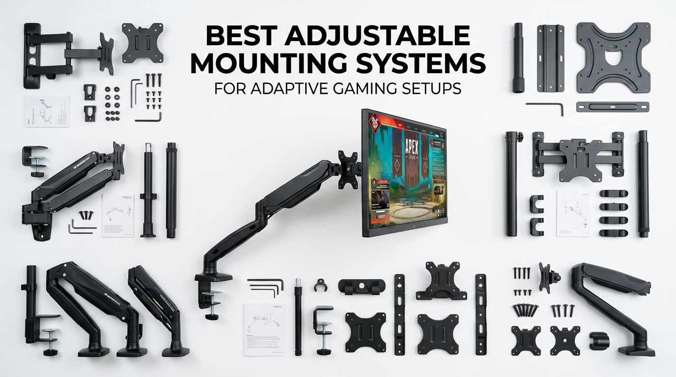 Best adjustable mounting systems for adaptive gaming setups