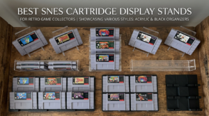 Best SNES cartridge display stands