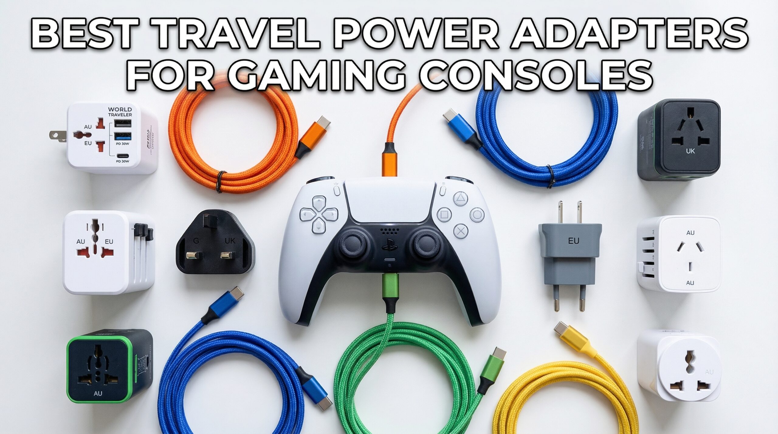 Best international travel power adapters for gaming consoles