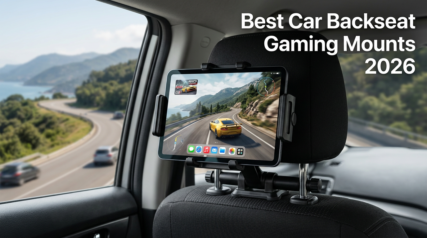 Best car backseat gaming mounts for road trips