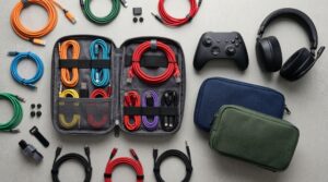 Best travel gaming cable organizer kits