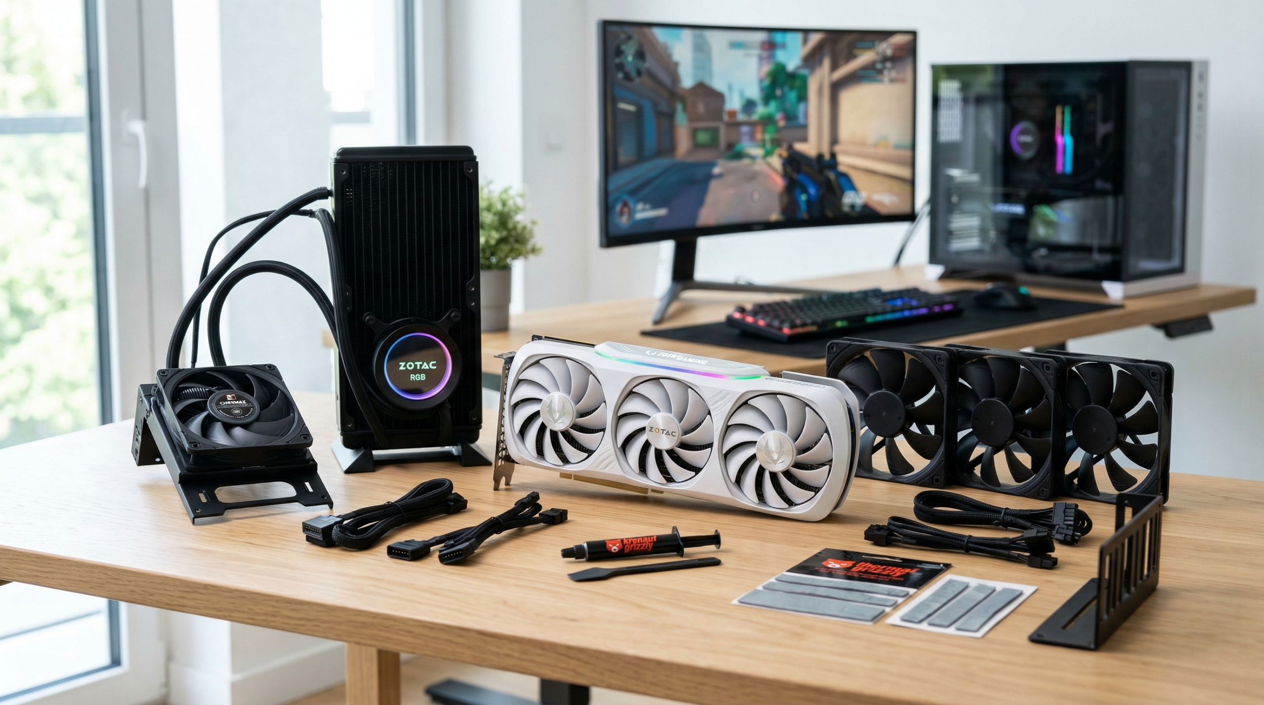 Best Zotac gaming GPU accessories and cooling upgrades
