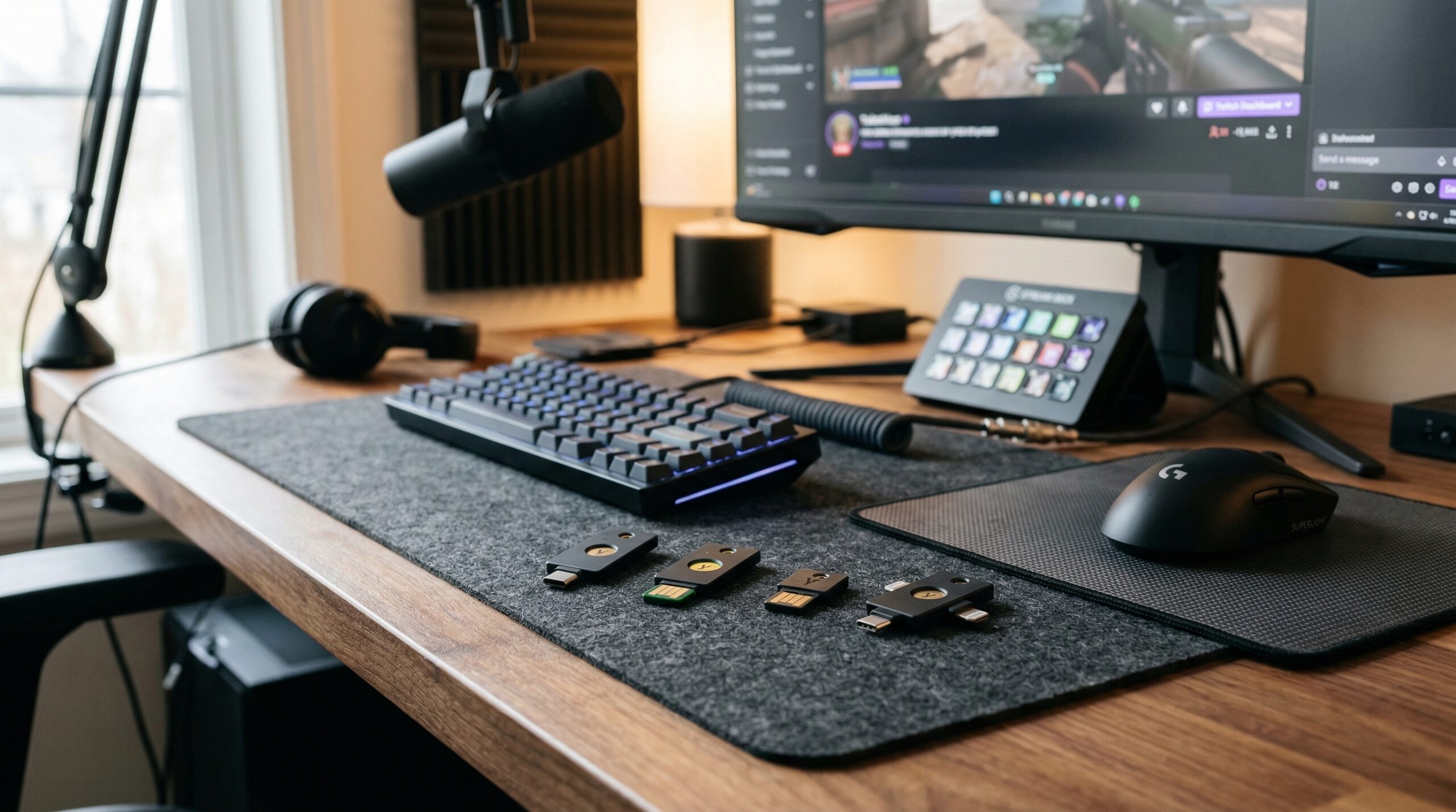 Best YubiKey models for gamers and streamers