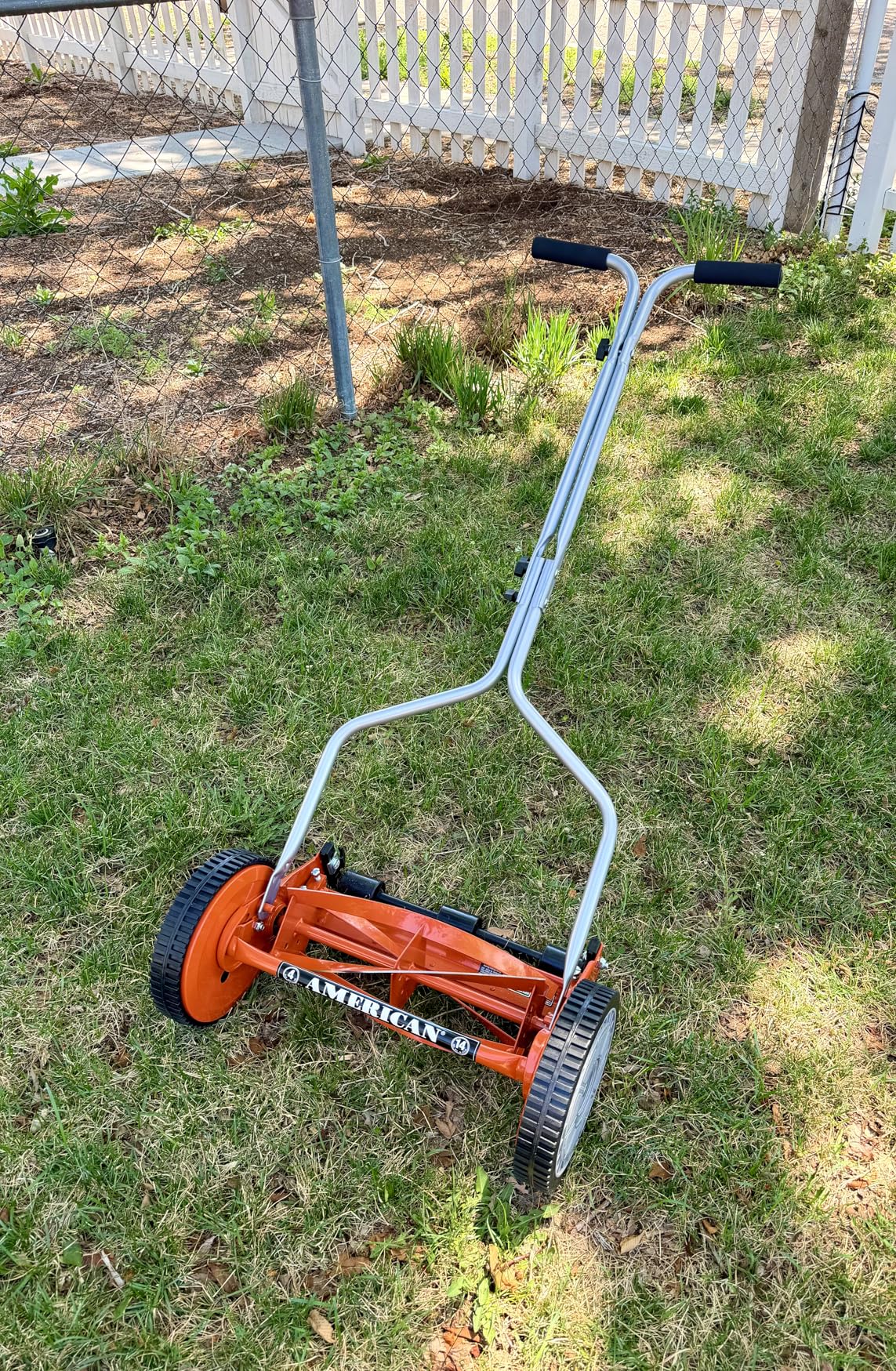 American Lawn Mower Company 1204-14 14-Inch 4-Blade Push Reel Lawn Mower customer photo 1