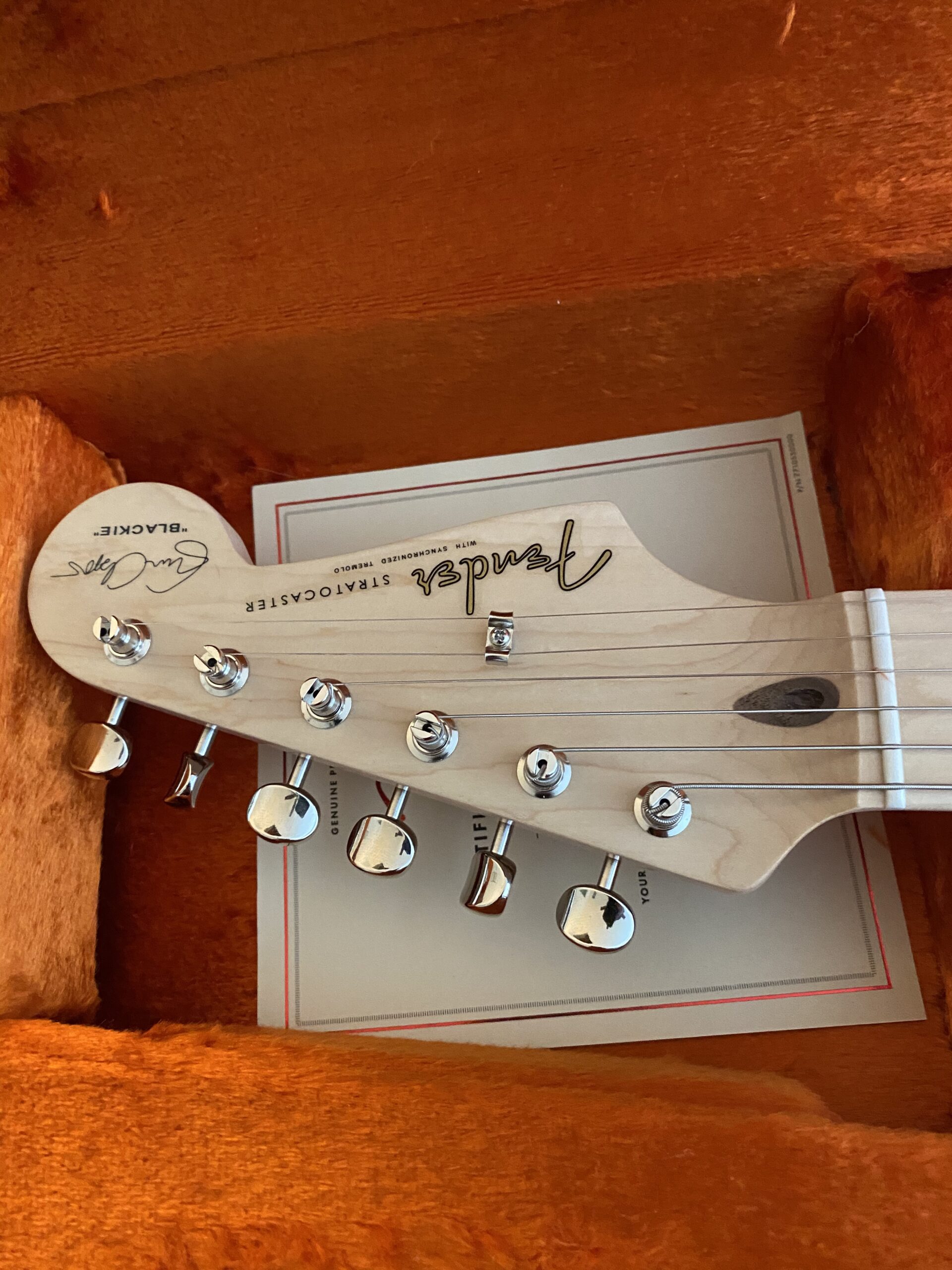 Eric Clapton Stratocaster, Maple Fretboard - Black customer photo 2
