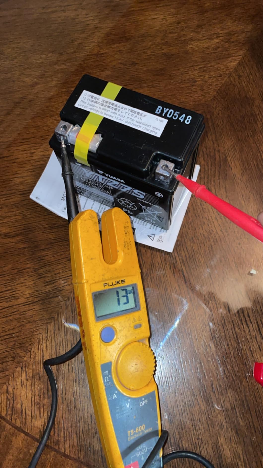 YUAM727ZS YTZ7S Factory Activated YTZ High Performance AGM Battery customer photo 2
