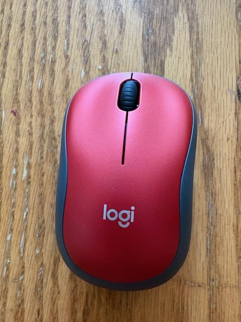 Logitech M185 Wireless Mouse, 2.4GHz with USB Mini Receiver, 12-Month Battery Life, 1000 DPI Optical Tracking, Ambidextrous PC/Mac/Laptop - Swift Grey customer photo 2