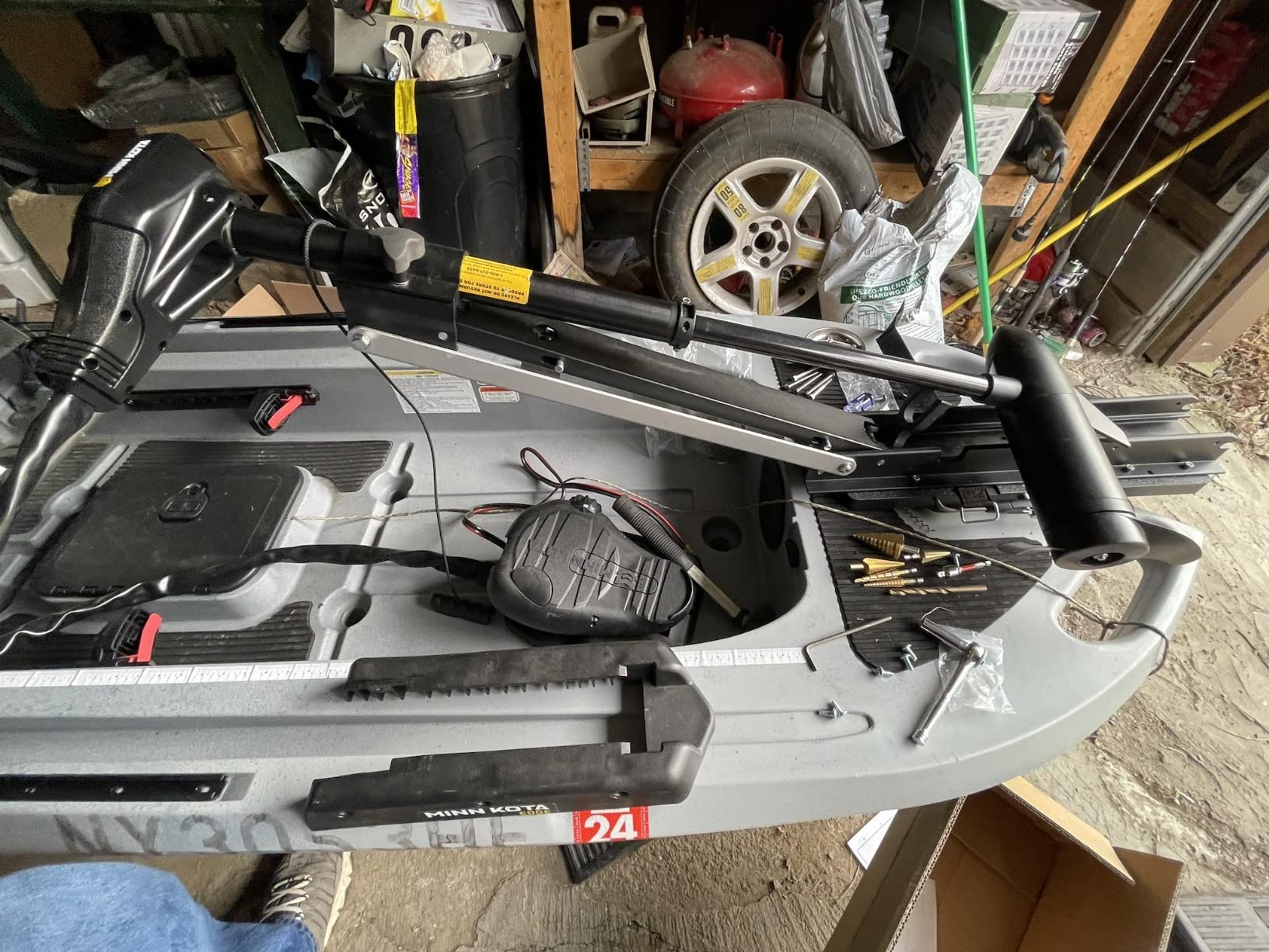 Minn Kota Edge Bow-Mount Electric Trolling Motor with Foot Pedal Control - 45 Lb. Thrust, 36 In. Shaft, Freshwater customer photo 3