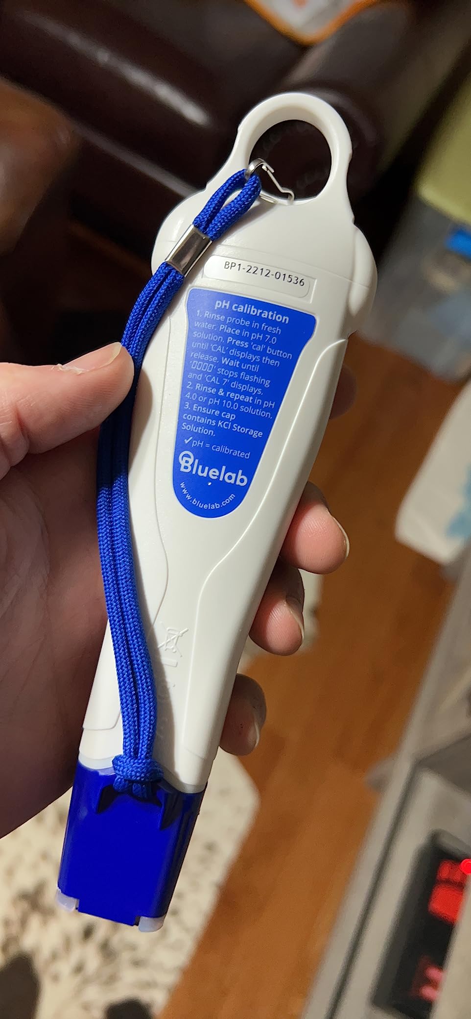 Bluelab pH Pen - ± 0.1 pH Accurate, Durable Double Junction Probe, Waterproof & Floats, Auto Temperature Compensation, Easy Calibration - Made in NZ customer photo 2