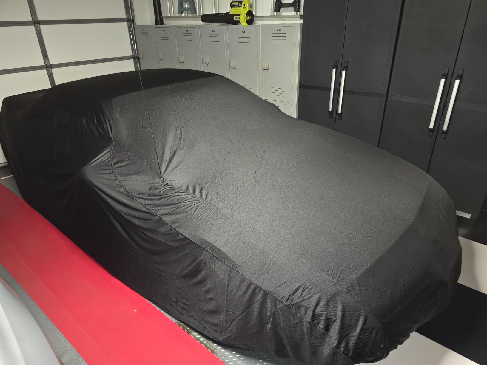 Budge Indoor Stretch Car Cover, Premium Dustproof Protection with Soft Fleece Lining, Breathable Indoor Car Cover Fits Vehicles up to 200 Inches customer photo 1