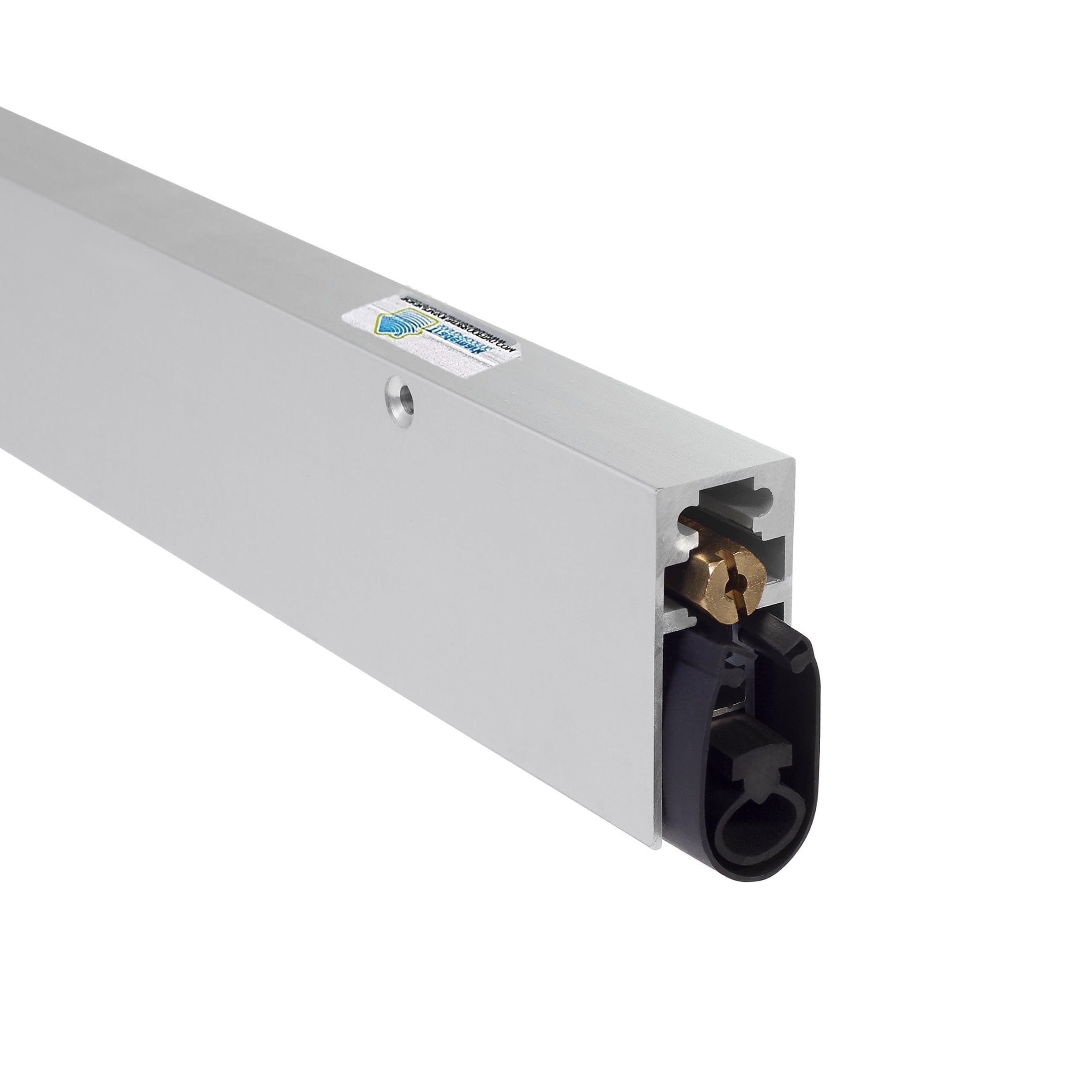 TMS Automatic Door Bottom, Heavy Duty Door Seal - Acoustic Door Sweep - Surface Mounted - Double Seal (36