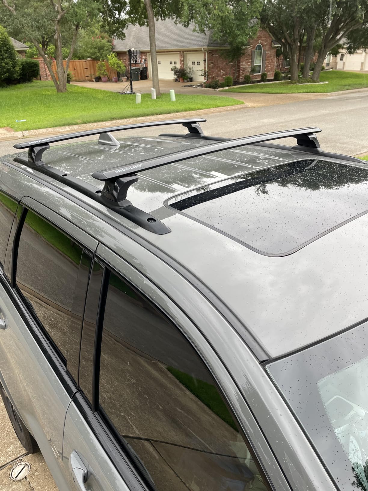 BRIGHTLINES Crossbars Roof Racks Luggage Racks Replacement for 2011-2021 Jeep Grand Cherokee with Grooved Metal Roof Side Rails customer photo 2