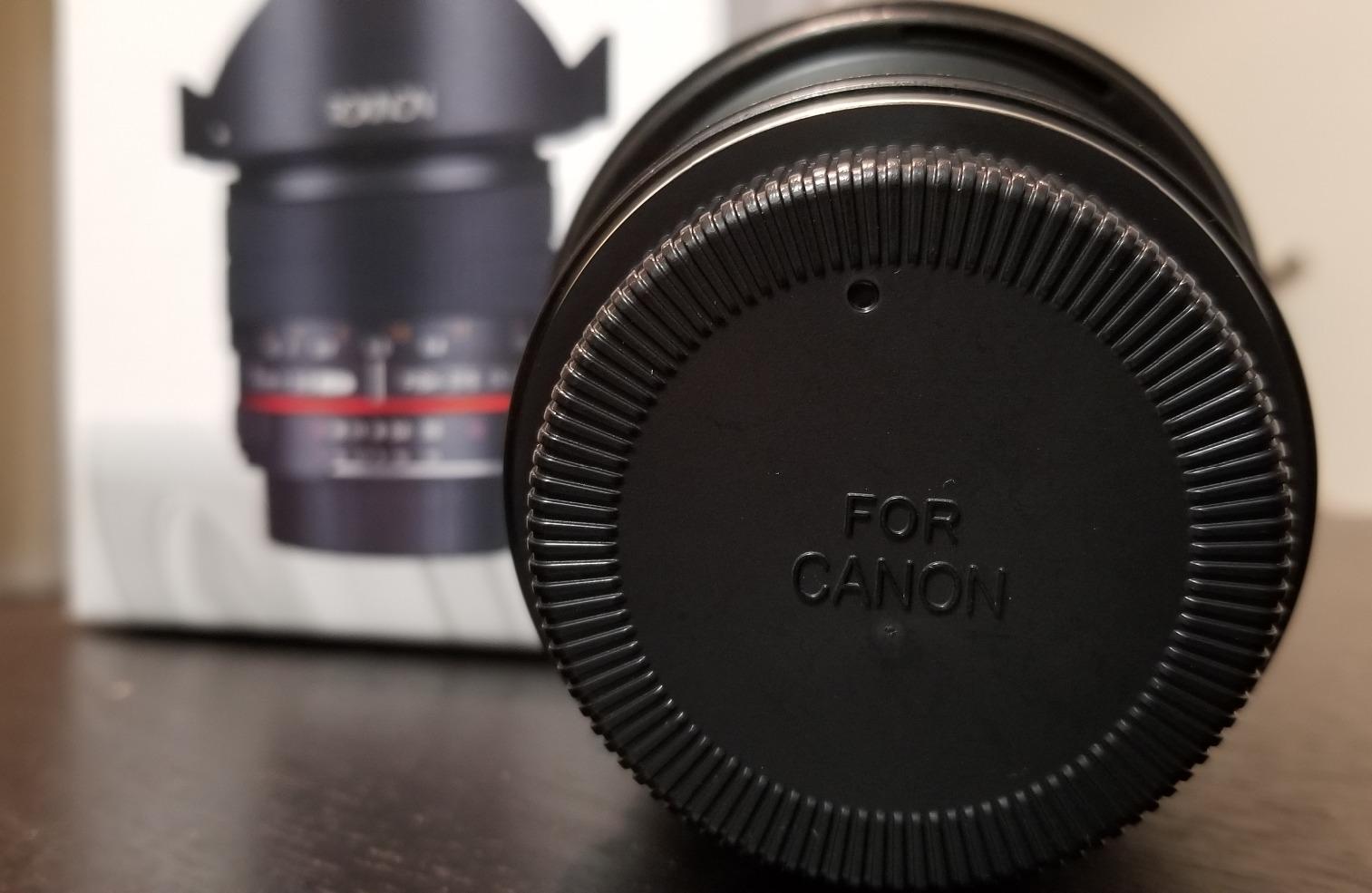 Rokinon HD8M-C 8mm f/3.5 HD Fisheye Lens with Removable Hood for Canon DSLR customer photo 2