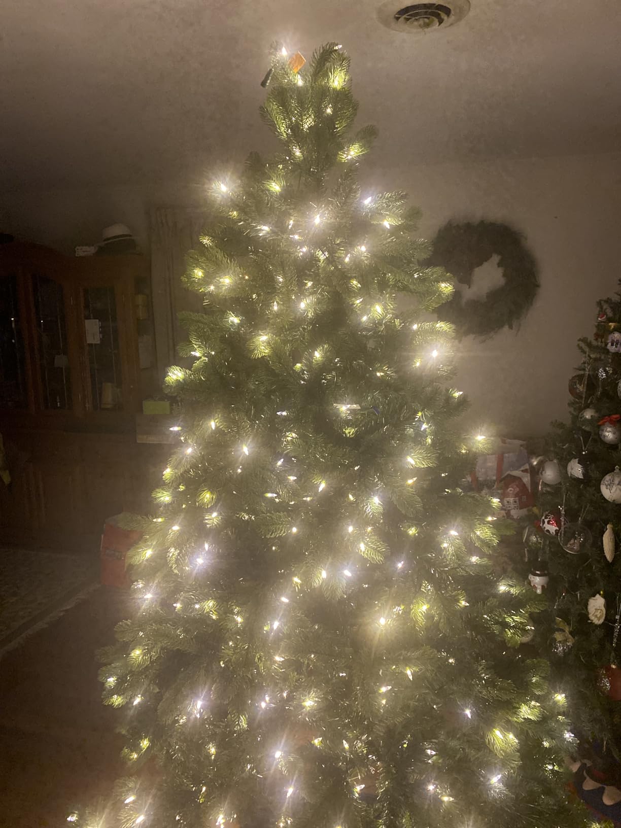 National Tree Company 7.5ft Pre-Lit 'Feel Real' Douglas Fir Artificial Christmas Tree customer photo 1