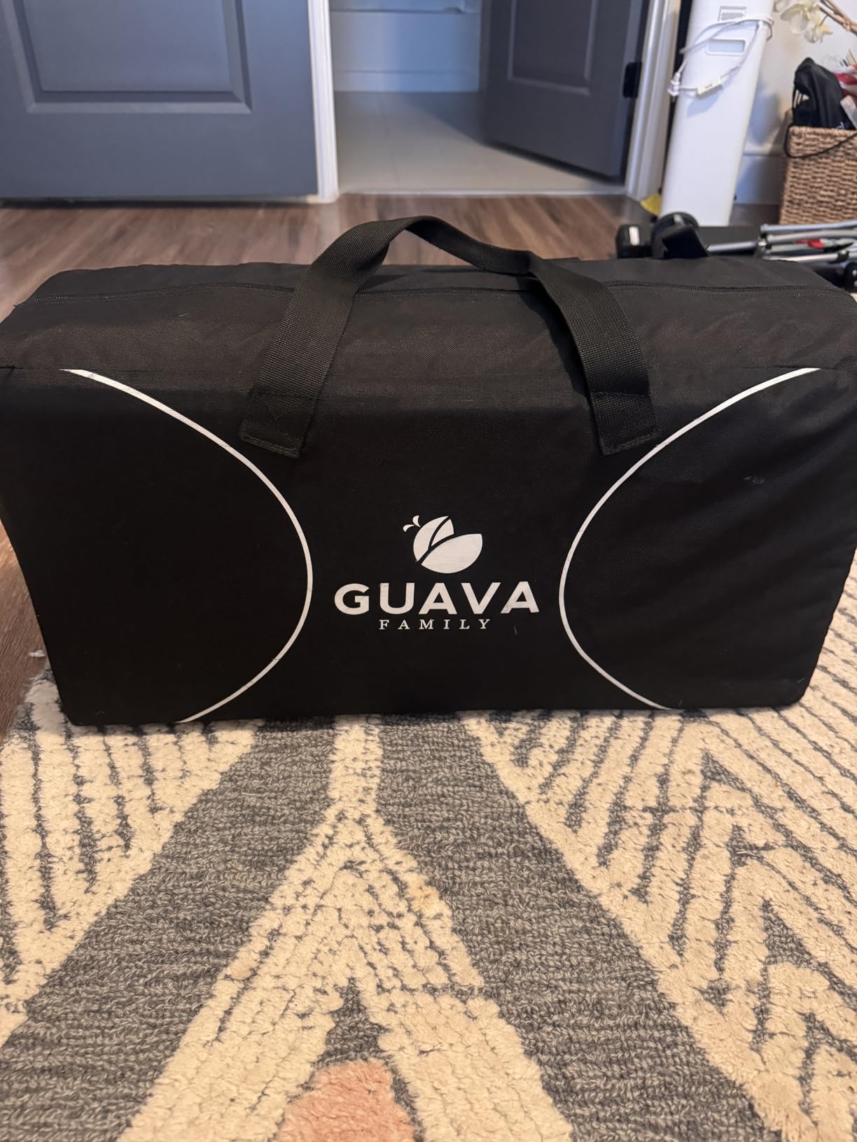 Guava Family Travel Crib Includes Lightweight Backpack Design | Certified Baby Safe Portable Crib customer photo 1