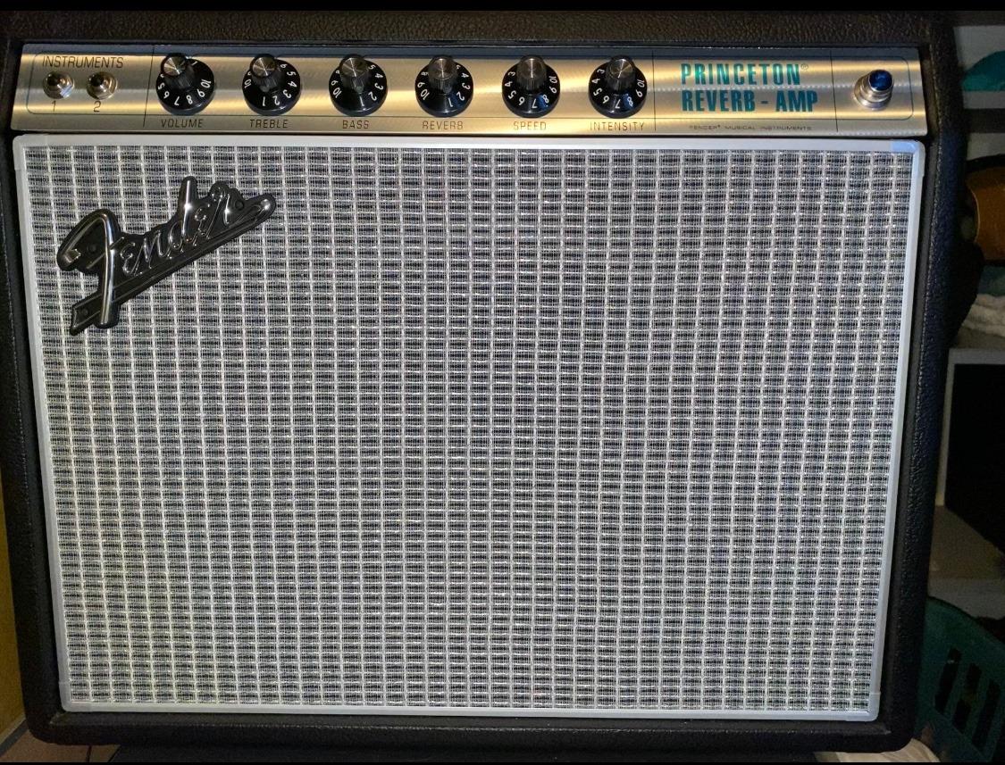 Fender 68 Custom Princeton Reverb Guitar Amplifier, with 2-Year Warranty customer photo 2