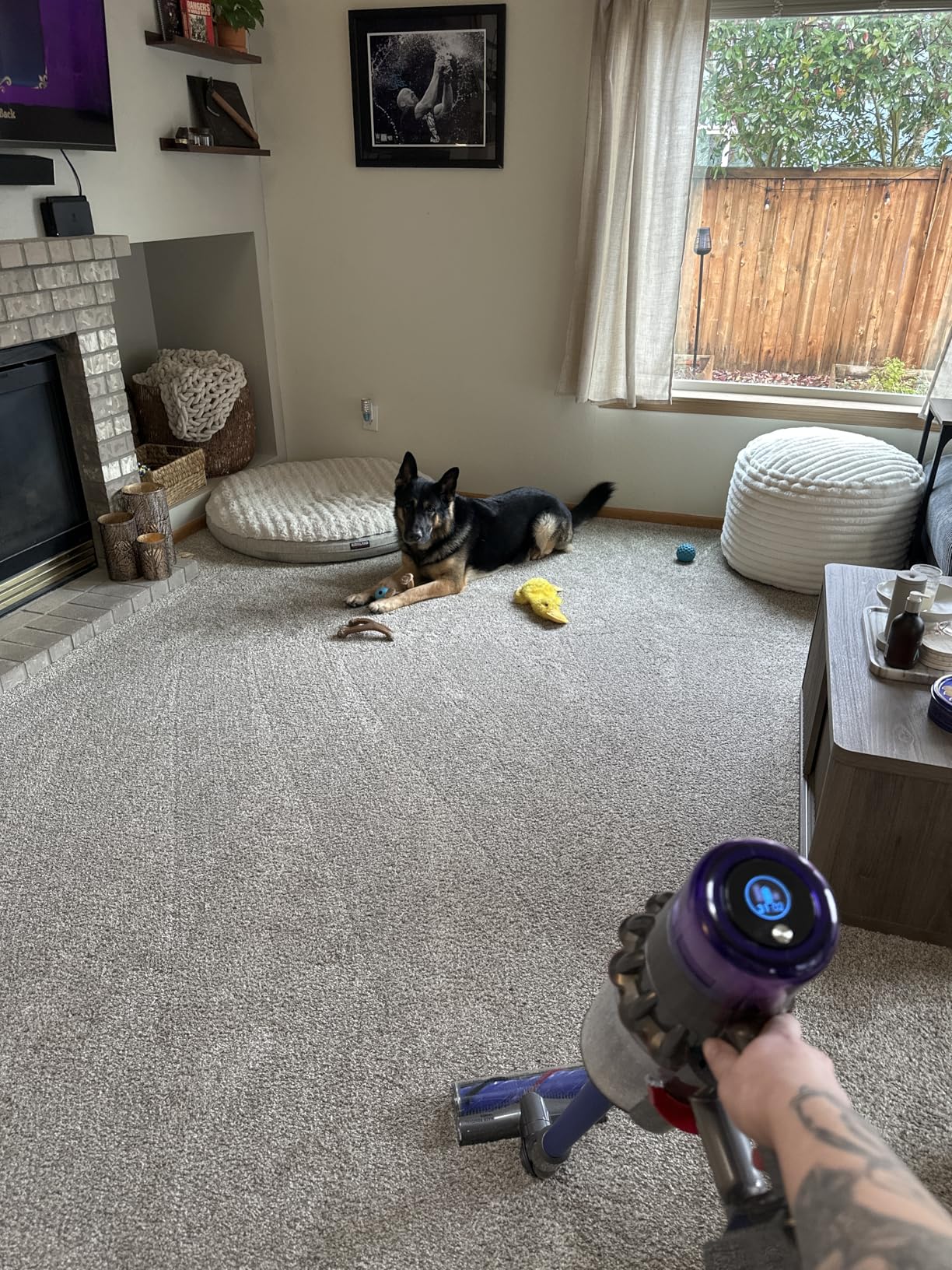 Dyson V11 Origin Cordless Vacuum, 185AW, 3 Power Modes, Up to 60 Minutes, Deep Cleans Hard Floors and Carpets, Detangles pet Hair, Converts to Handheld customer photo 2