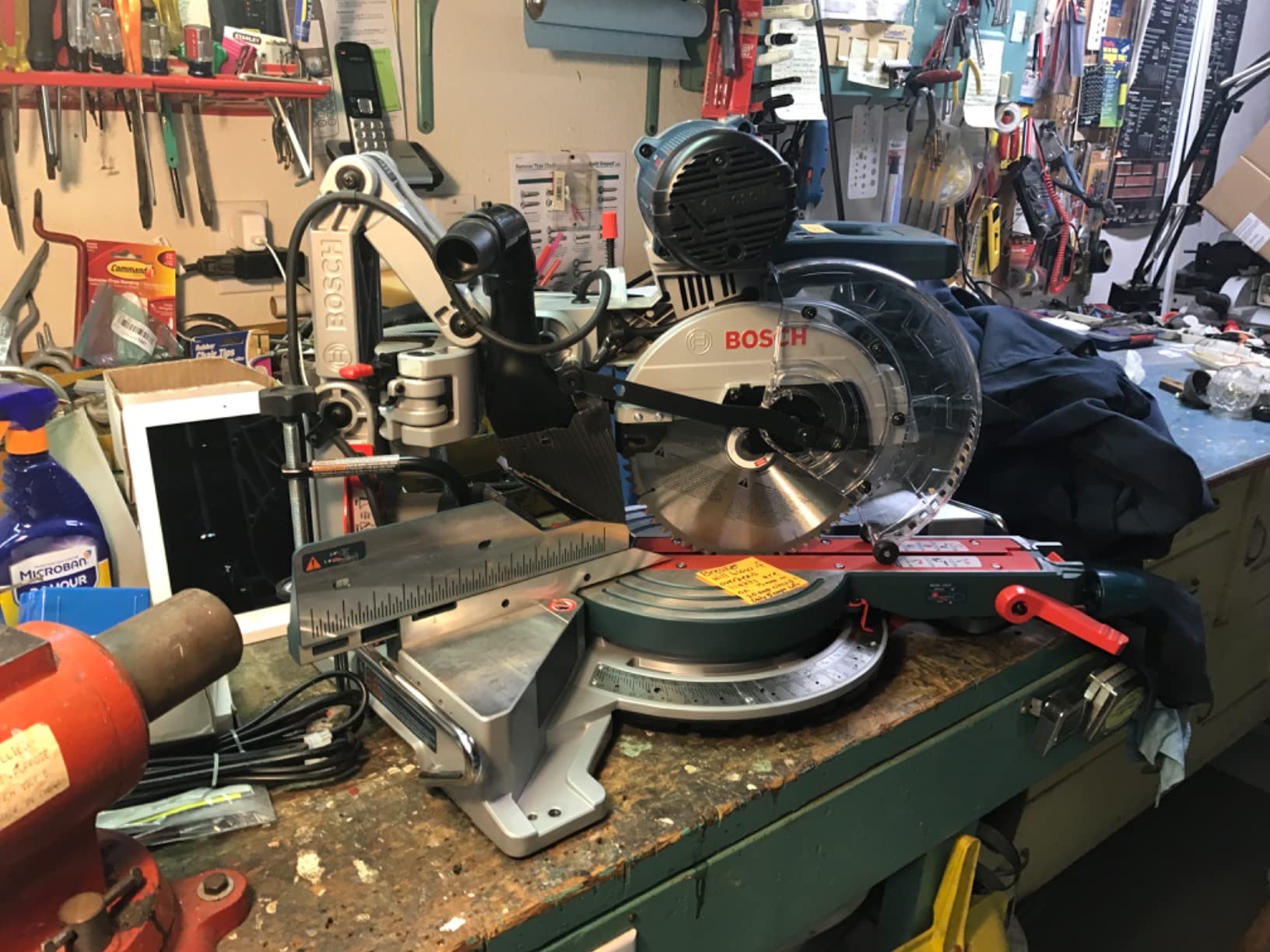 BOSCH CM10GD Compact Miter Saw - 15 Amp Corded 10 Inch Dual-Bevel Sliding Glide Miter Saw customer photo 2