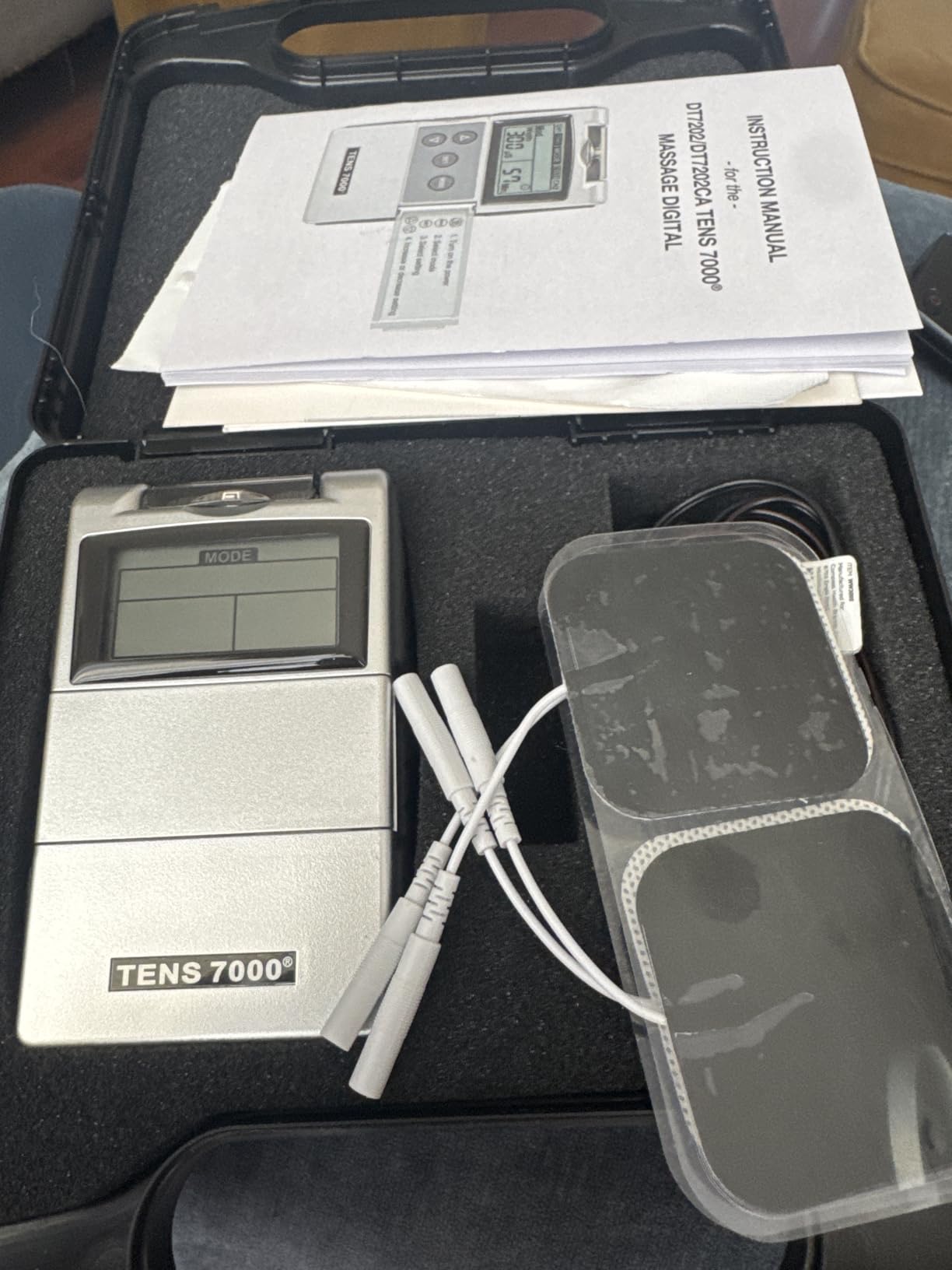 Digital TENS Unit with Accessories - Muscle Stimulator Machine for Back Pain Relief, Sciatica, Neck, Nerve, Shoulder, Hip, Elbow, Muscle Pain Relief customer photo 1