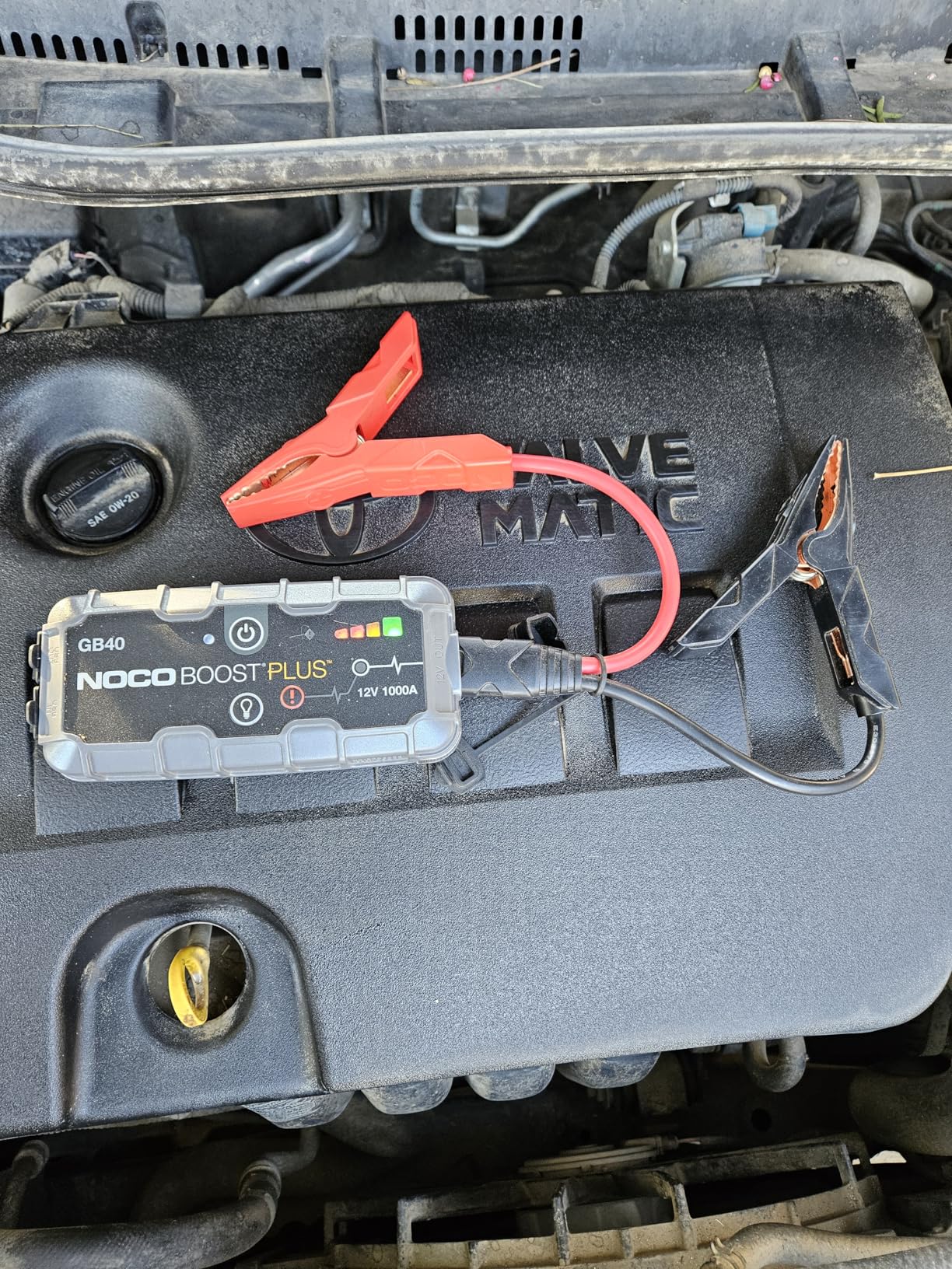 NOCO Boost GB40: 1000A UltraSafe Jump Starter - 12V Lithium Battery Booster Pack, Portable Jump Box, Power Bank & Jumper Cables - for 6.0L Gas and 3.0L Diesel Engines customer photo 2