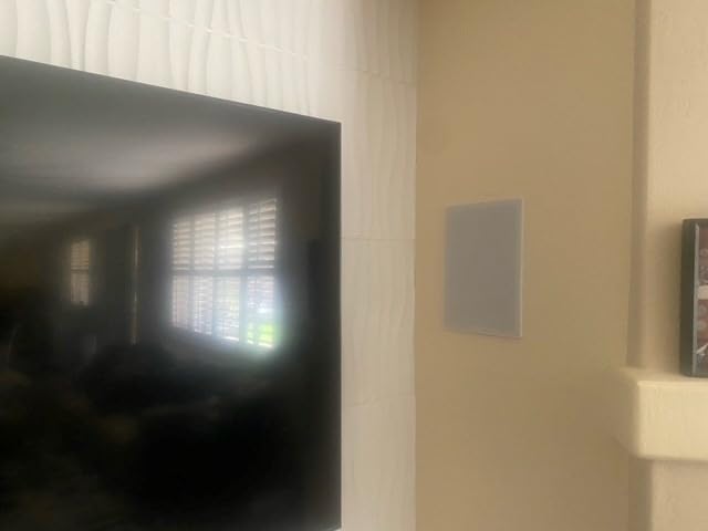 Monoprice 2-Way Carbon Fiber In-Wall Surround Speaker customer photo 1