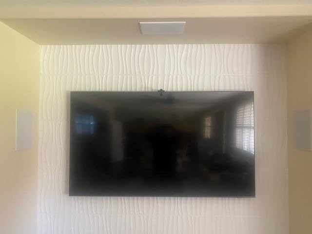 Monoprice 2-Way Carbon Fiber In-Wall Surround Speaker customer photo 2