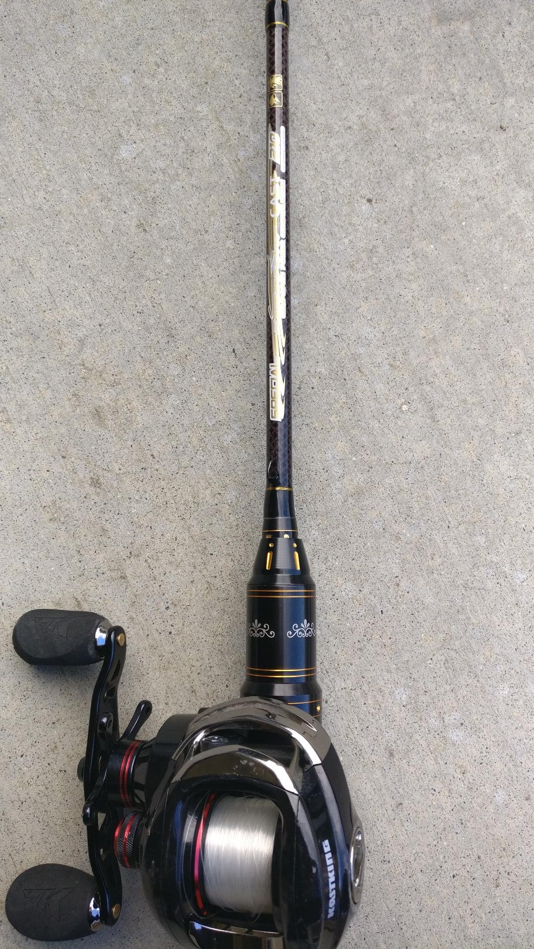 E Series Camo Legend 2-Piece 7-Feet Casting Rod 24 Ton Carbon Fiber Baitcasting with 2 Tips - Medium and Medium Heavy Portable Bass Fishing Rod Baitcaster customer photo 2