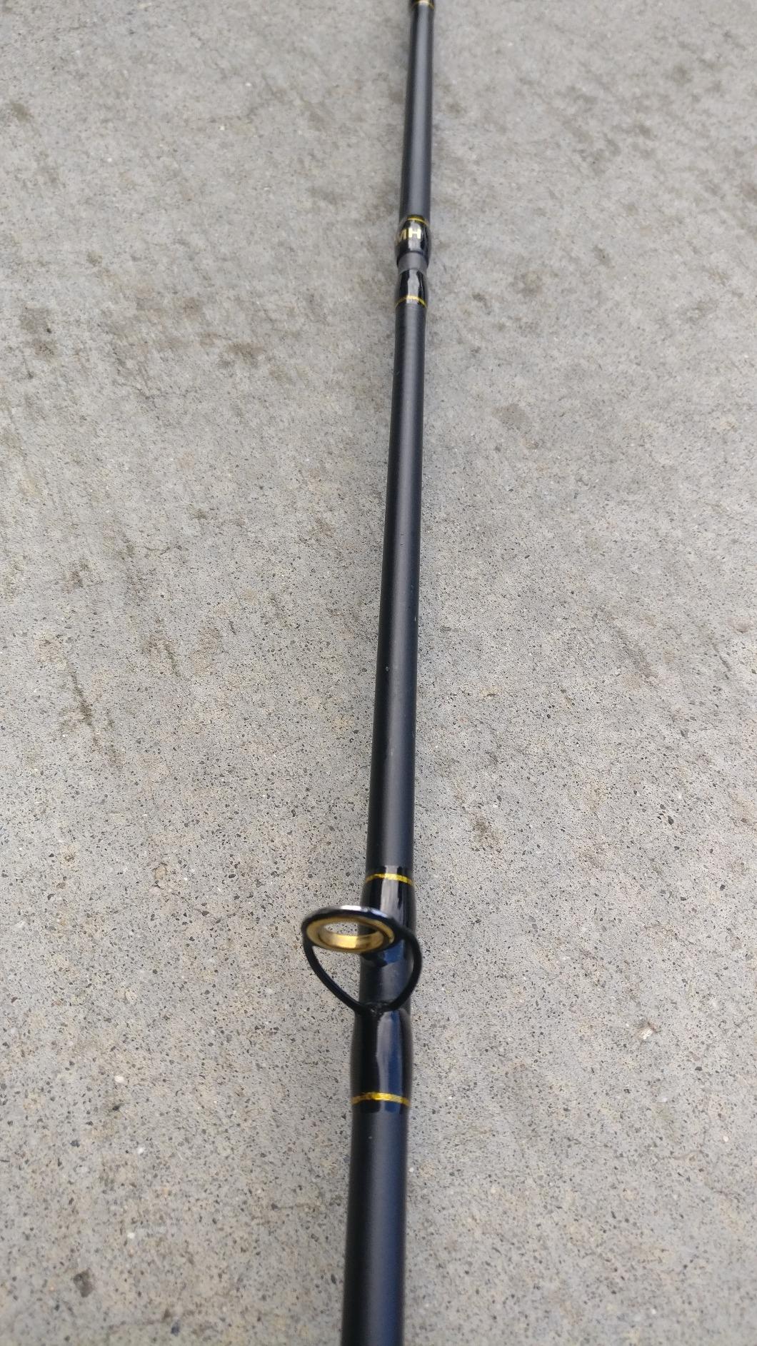 E Series Camo Legend 2-Piece 7-Feet Casting Rod 24 Ton Carbon Fiber Baitcasting with 2 Tips - Medium and Medium Heavy Portable Bass Fishing Rod Baitcaster customer photo 4