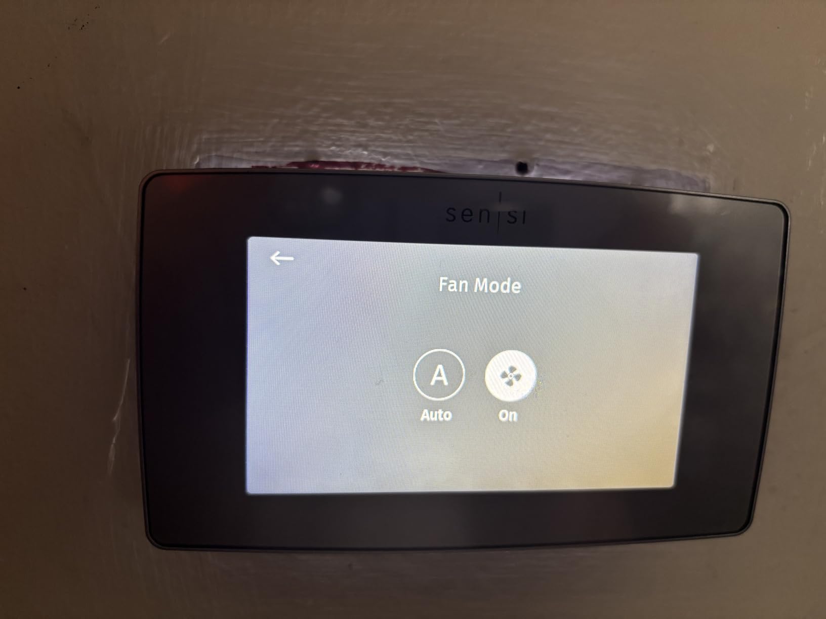 Emerson Sensi Touch Wi-Fi Smart Thermostat with Touchscreen Color Display, Works with Alexa, Energy Star Certified, C-wire Required, ST75 customer photo 1